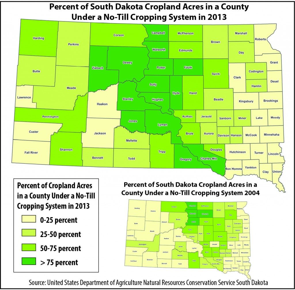 NoTill acres on the rise in South Dakota South Dakota Corn